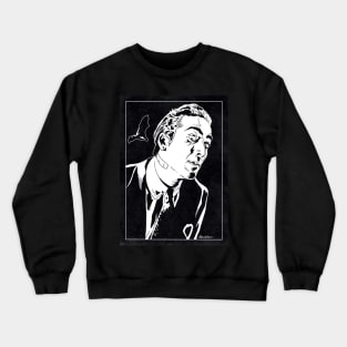 PETER LOEW - Vampire's Kiss (Black and White) Crewneck Sweatshirt